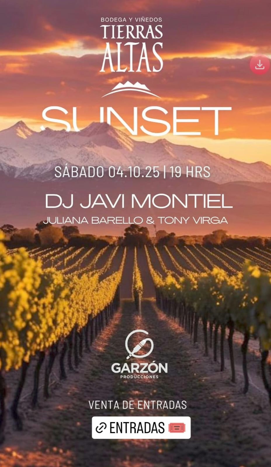 Sunset Tierras Altas