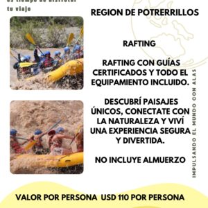 Rafting en Potrerillos: Aventura en el Río Mendoza con Guías Certificados