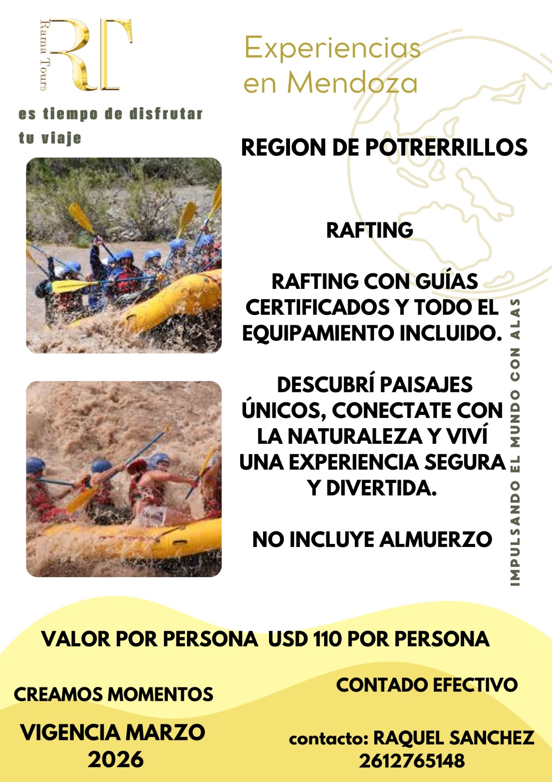 Rafting en Potrerillos: Aventura en el Río Mendoza con Guías Certificados